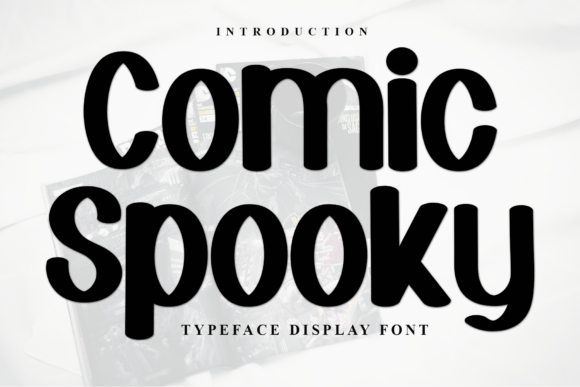 Comic Spooky Font for Halloween-Themed Branding and More