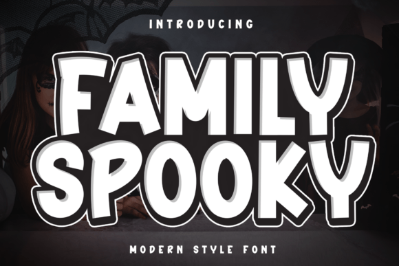 Family Spooky Font for a Festive and Memorable Brand Look