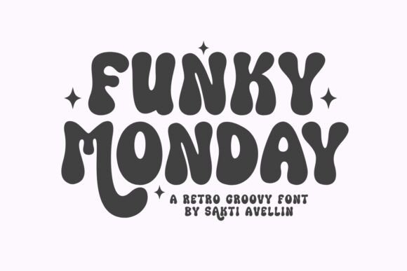 Funky Monday Font for Vibrant Branding and Display Needs