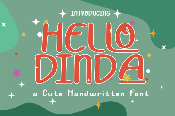 Hello Dinda Font for Creative and Playful Designs