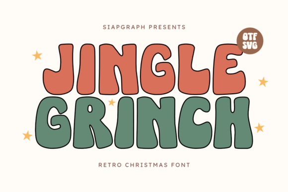 Jingle Grinch Font for Festive Campaigns and Holiday Design