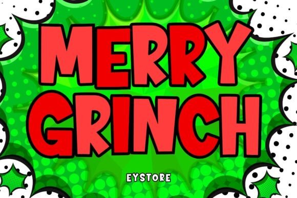 Merry Grinch Font for Bold Web Design