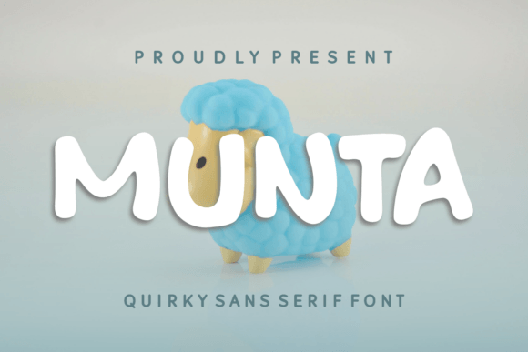 Munta: A Playful Font for Modern Branding