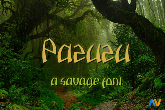 Pazuzu: A Display Font That Elevates Handmade Creations