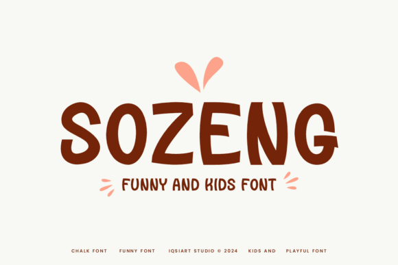 Sozeng: The Playful Font That Boosts Kids' Campaigns