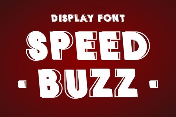 Speed Buzz Font for Dynamic Campaign Headlines