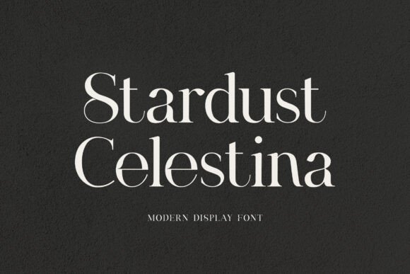 Stardust Celestina for Professional Branding and Modern Typography