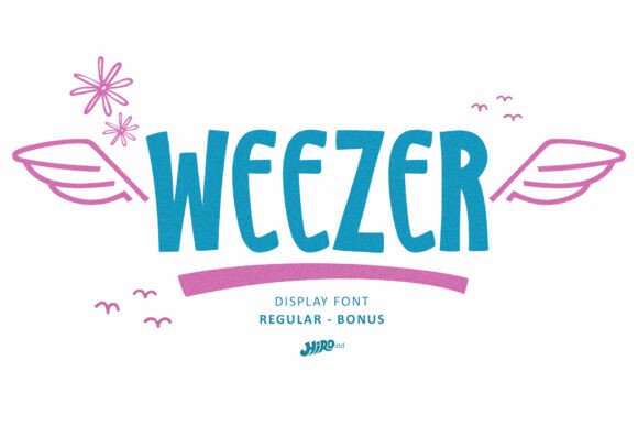 Weezer Display Font for Bold Digital Creativity