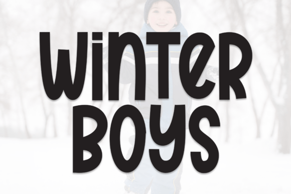 Winter Boys: A Charming Handwritten Display Font for Web Design